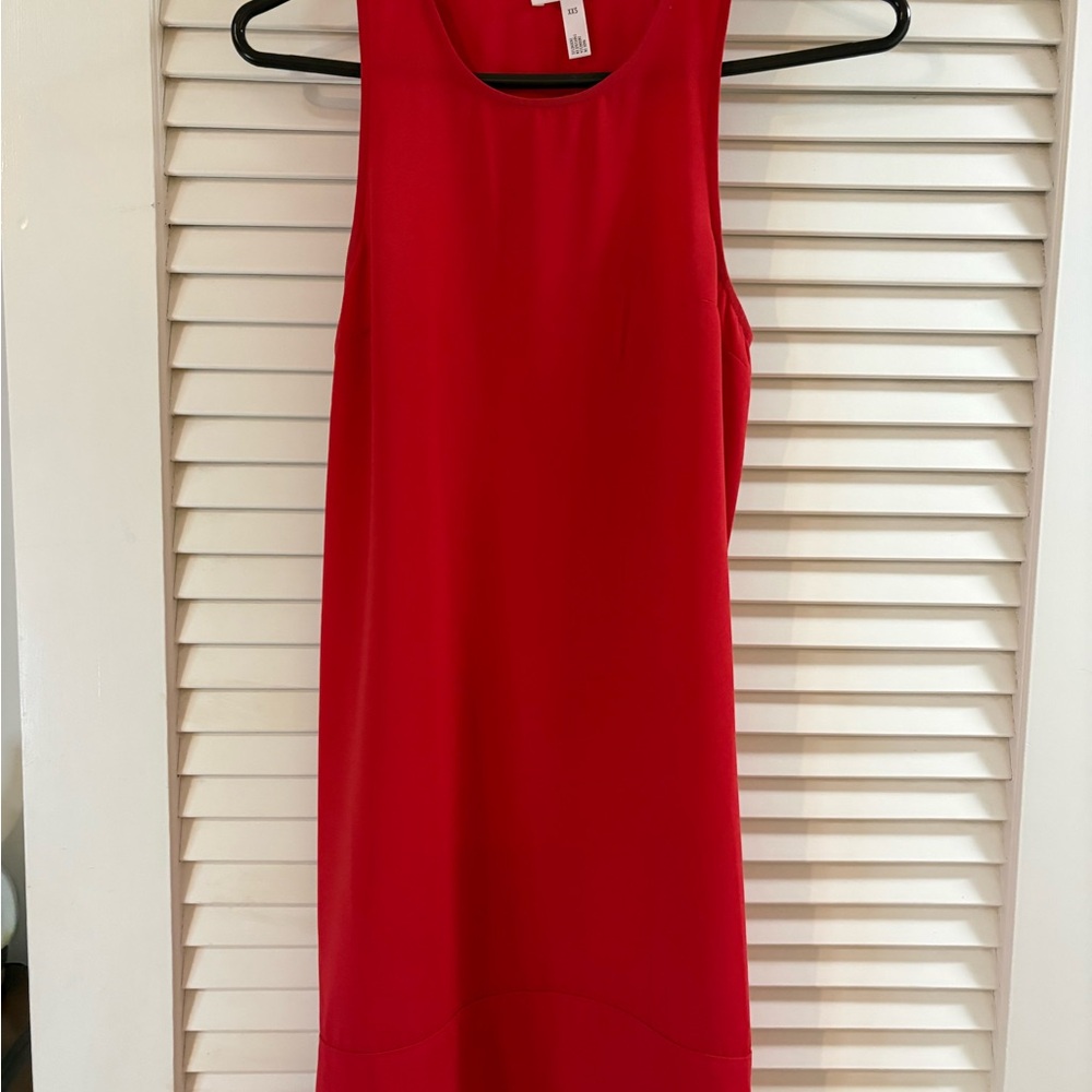 Leith Vibrant Red Sleeveless Top